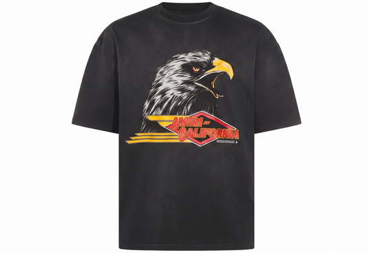 Amiri Eagle T-Shirt Black