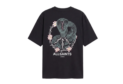 ALLSAINTS Snakebite Short Sleeve Crew T-Shirt