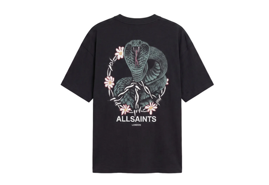 ALLSAINTS Snakebite Short Sleeve Crew T-Shirt