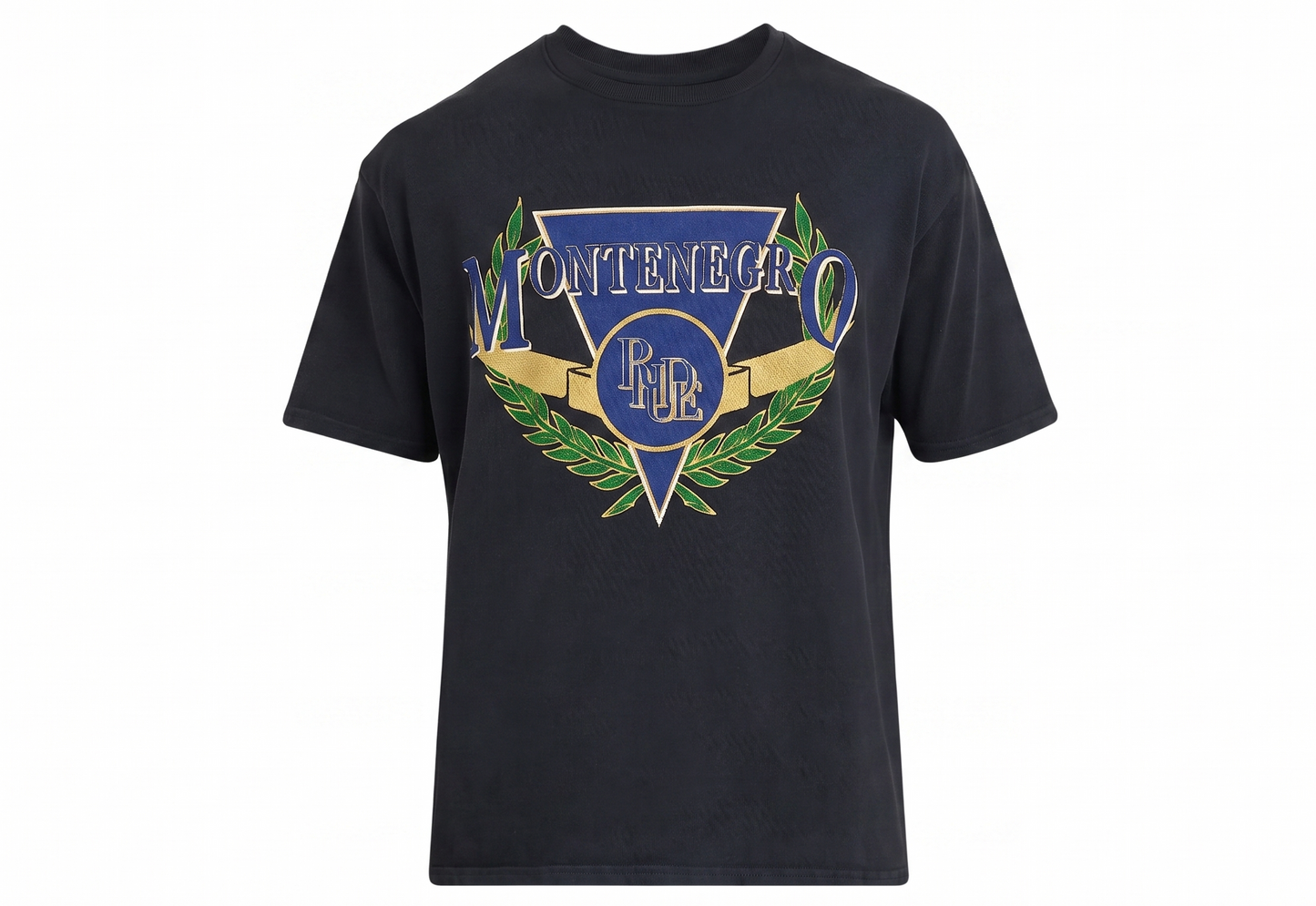 Rhude Black Montenegro Regatta T-Shirt