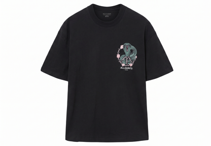 ALLSAINTS Snakebite Short Sleeve Crew T-Shirt