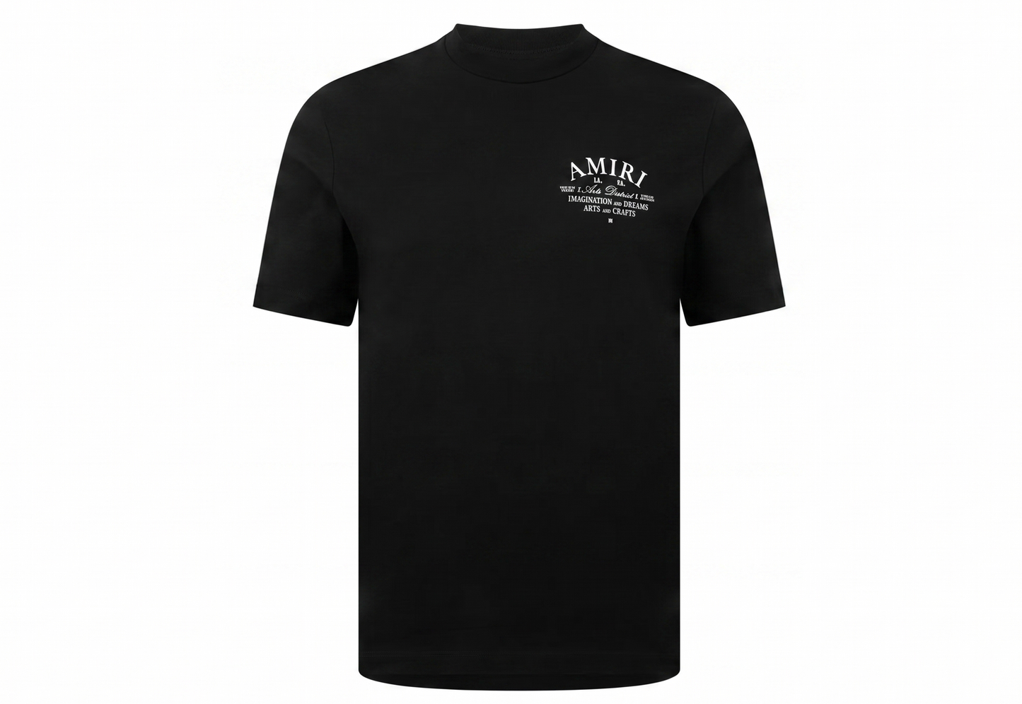 Amiri T-Shirts Black ARTS DISTRICT TEE