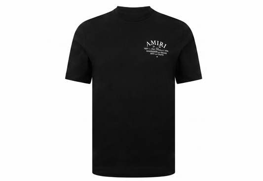 Amiri T-Shirts Black ARTS DISTRICT TEE