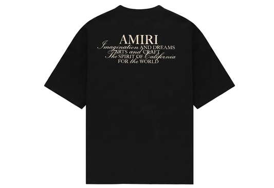 AMIRI T-Shirt Black Spirit Tee