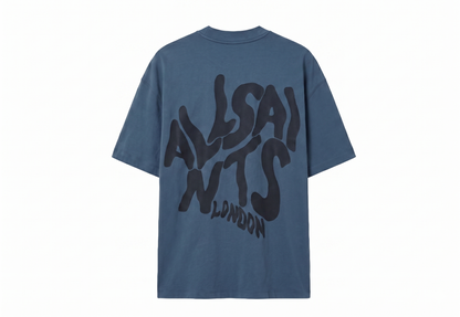 ALLSAINTS Orlando Logo Print Oversized T-Shirt