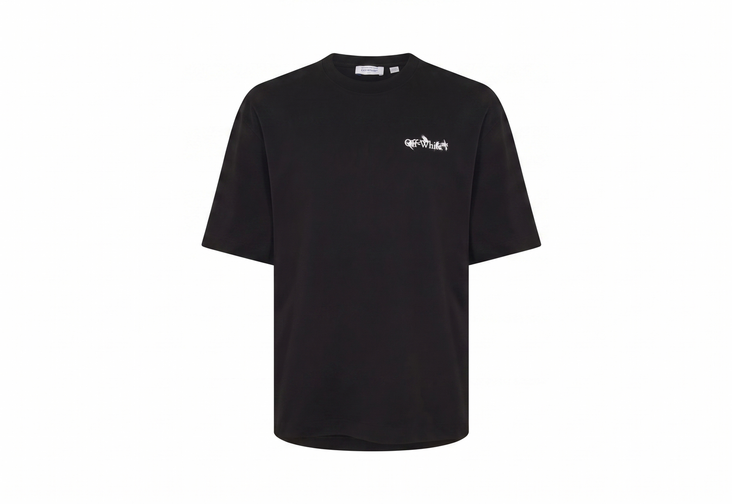 Off-White Black Flower Arrow Sketch