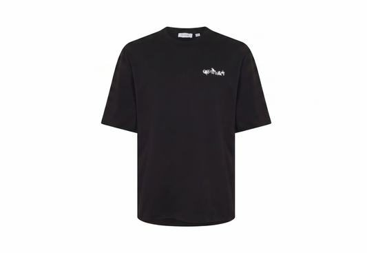 Off-White Black Flower Arrow Sketch