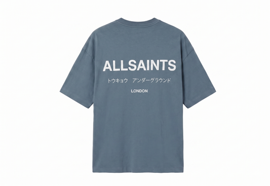 ALLSAINTS Underground Oversized Crew Neck T-Shirt