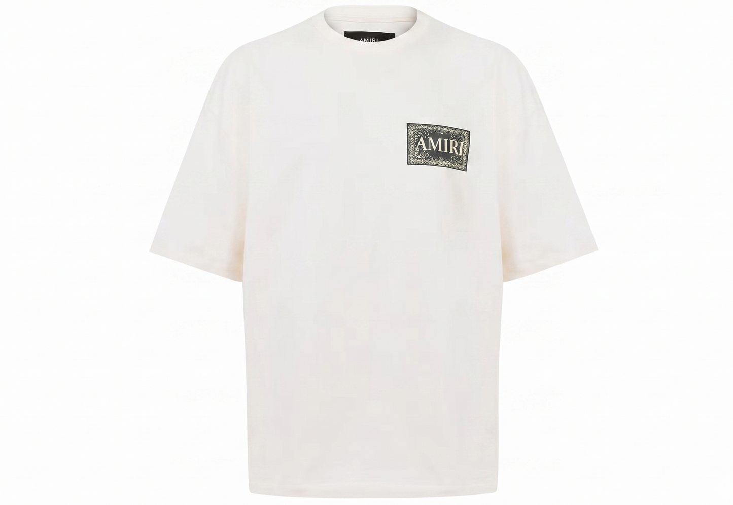 Amiri T-Shirts White painting on the back