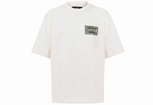 Amiri T-Shirts White painting on the back