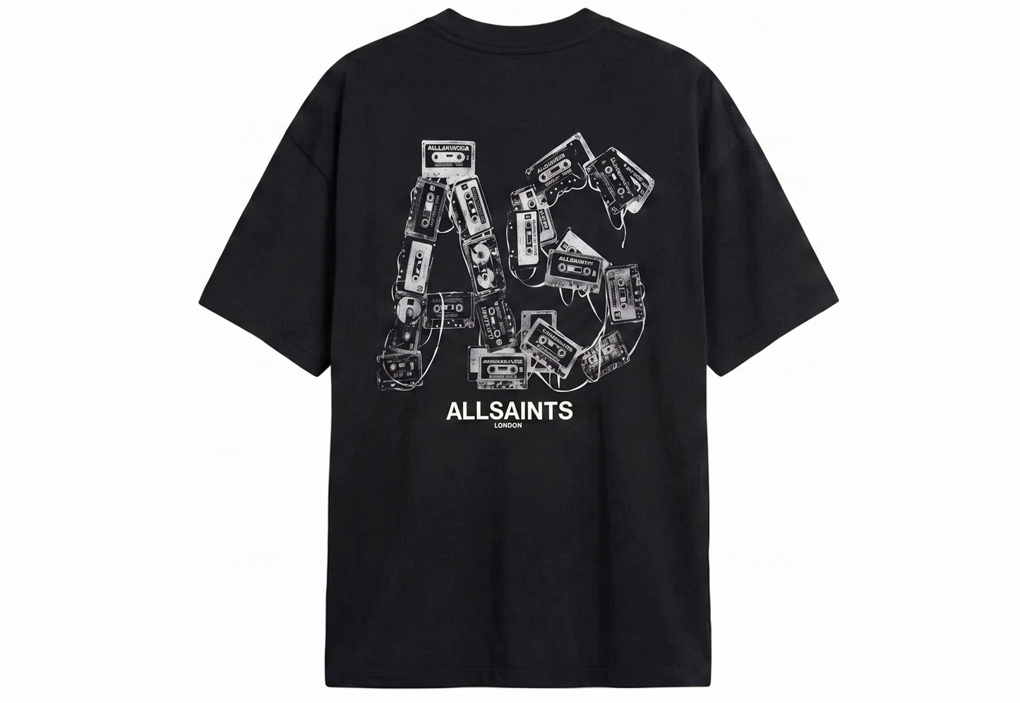 ALLSAINTS Mixtape Oversized Graphic T-Shirt