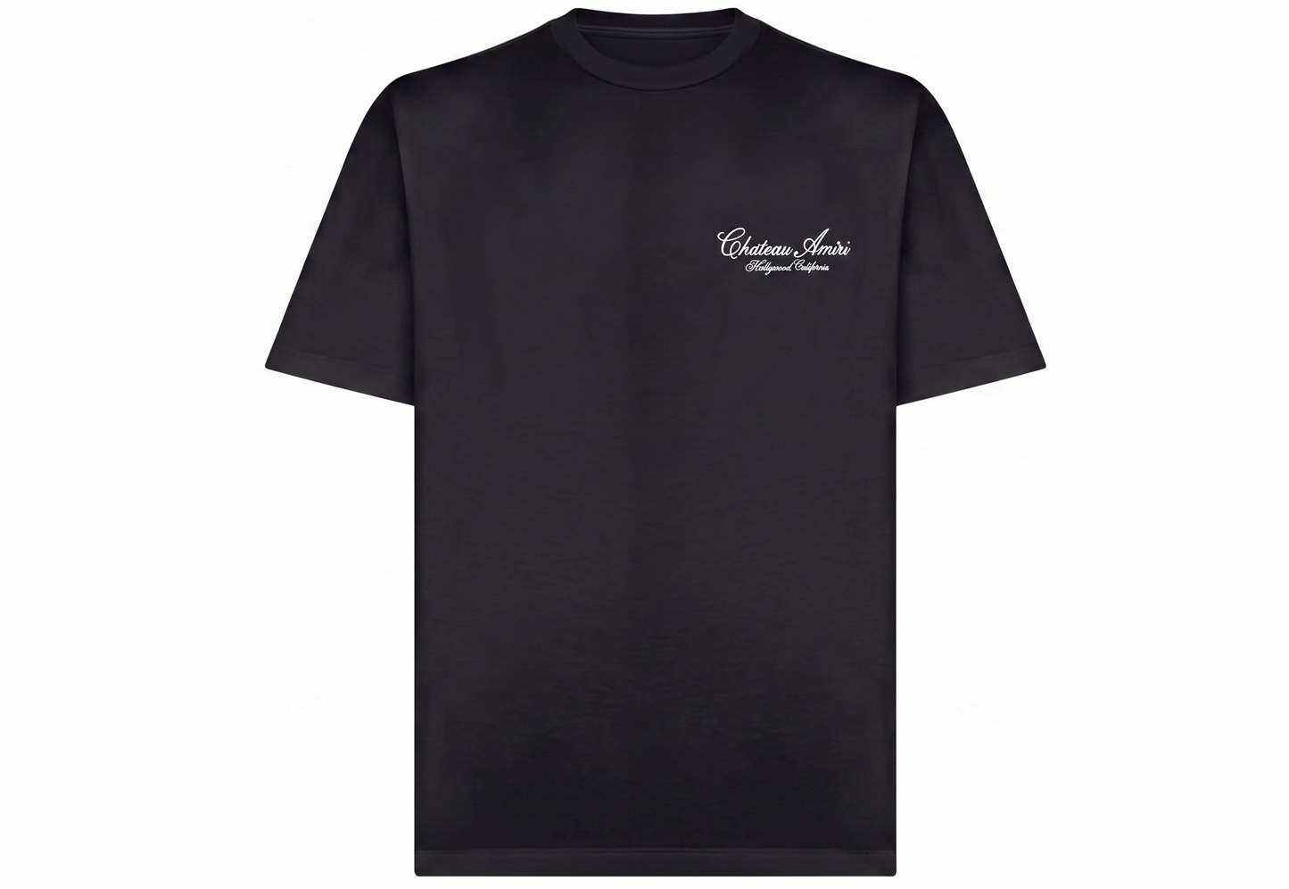Amiri T-Shirts Black "Chateau Amiri"