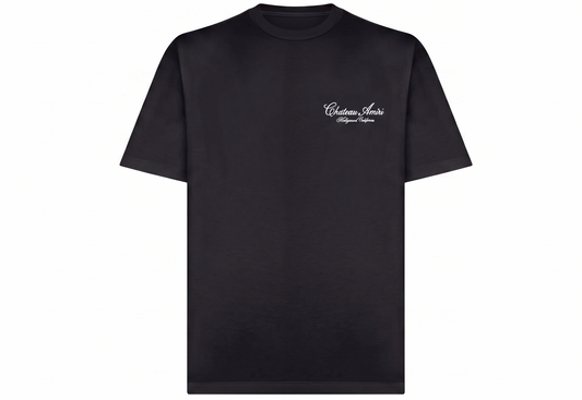 Amiri T-Shirts Black "Chateau Amiri"