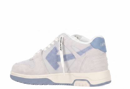 OFF-White OOO Suede Grey Arrow Light Blue