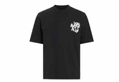 Allsaints Black Organic Cotton Orlando T-Shirt