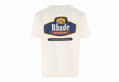 Rhude White Motorsport T-Shirt
