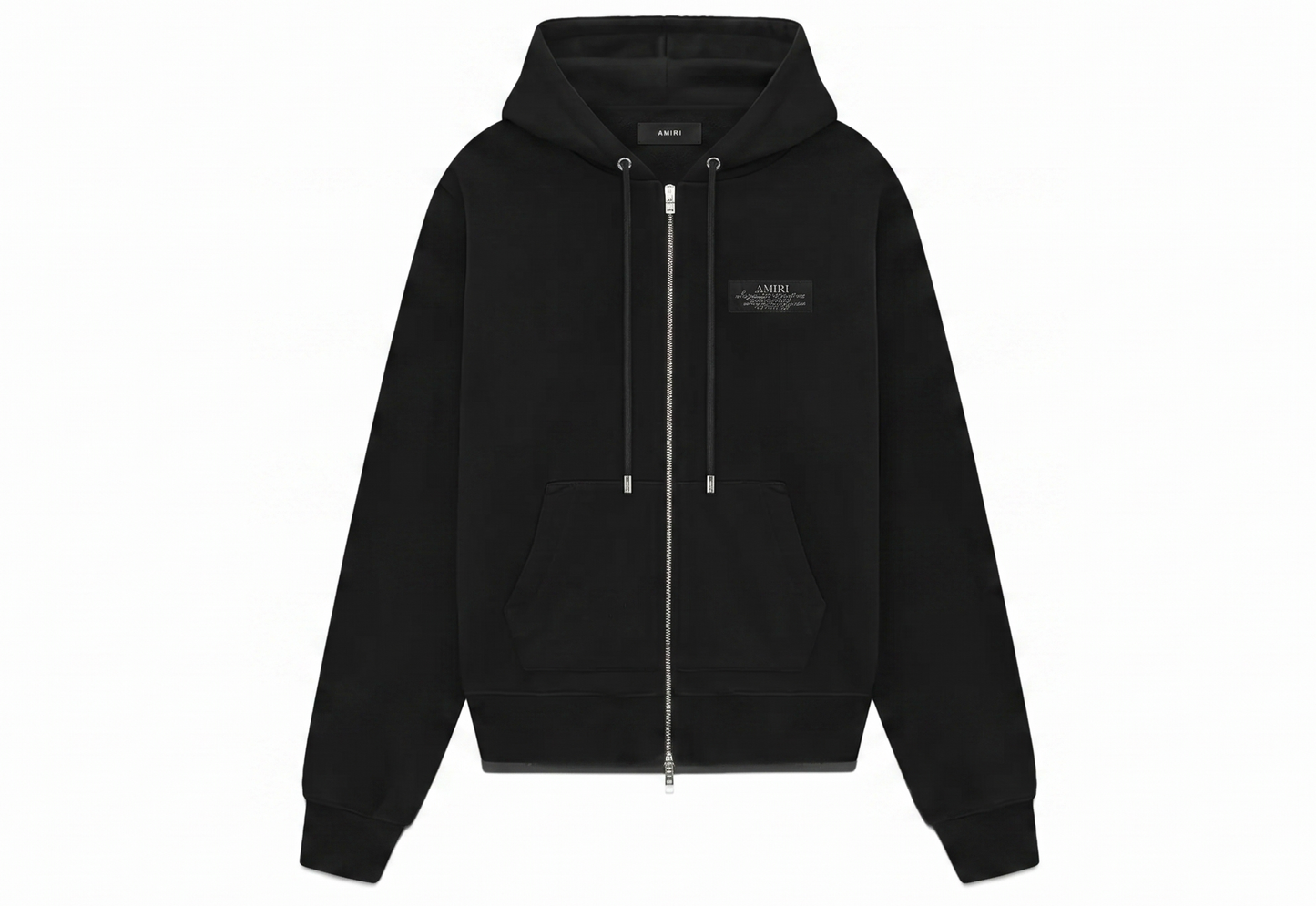 AMIRI Black 'Amiri Spirit' Zip Hoodie