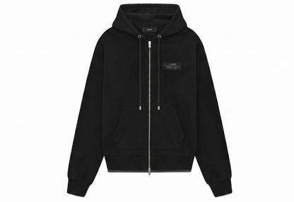 AMIRI Black 'Amiri Spirit' Zip Hoodie