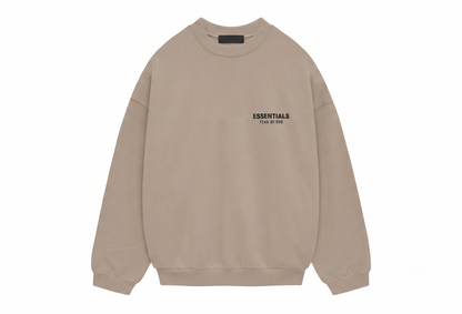 Fear of God Essentials Fleece Crewneck II 'Desert Sand'