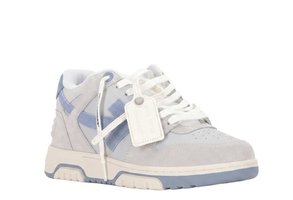 OFF-White OOO Suede Grey Arrow Light Blue