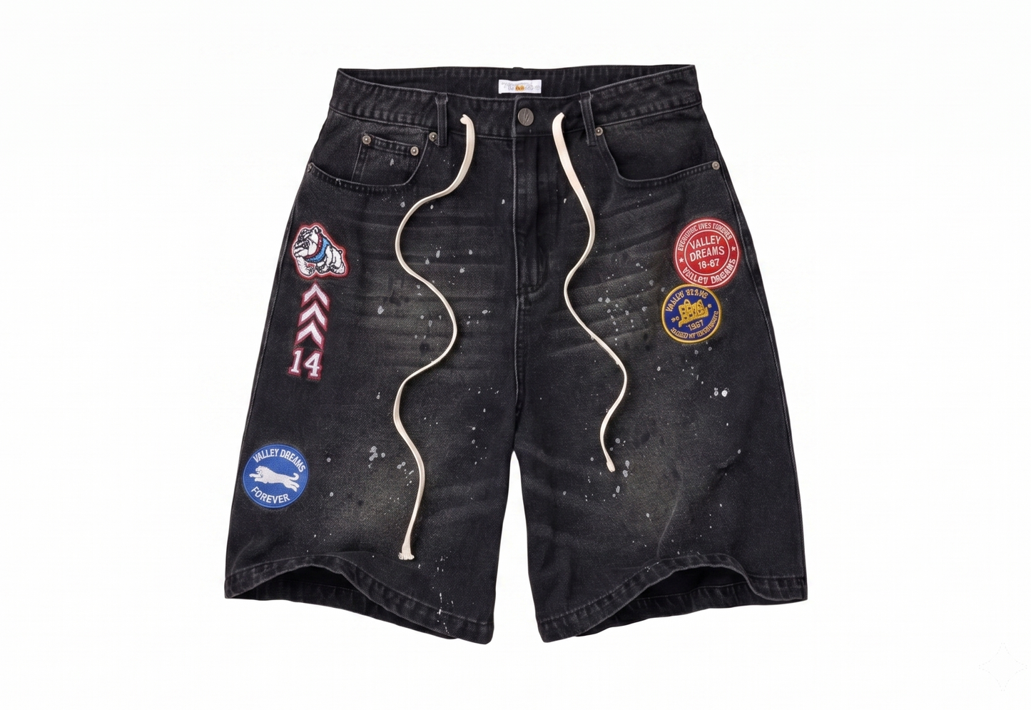 Vale Forever Paradise Jorts Black