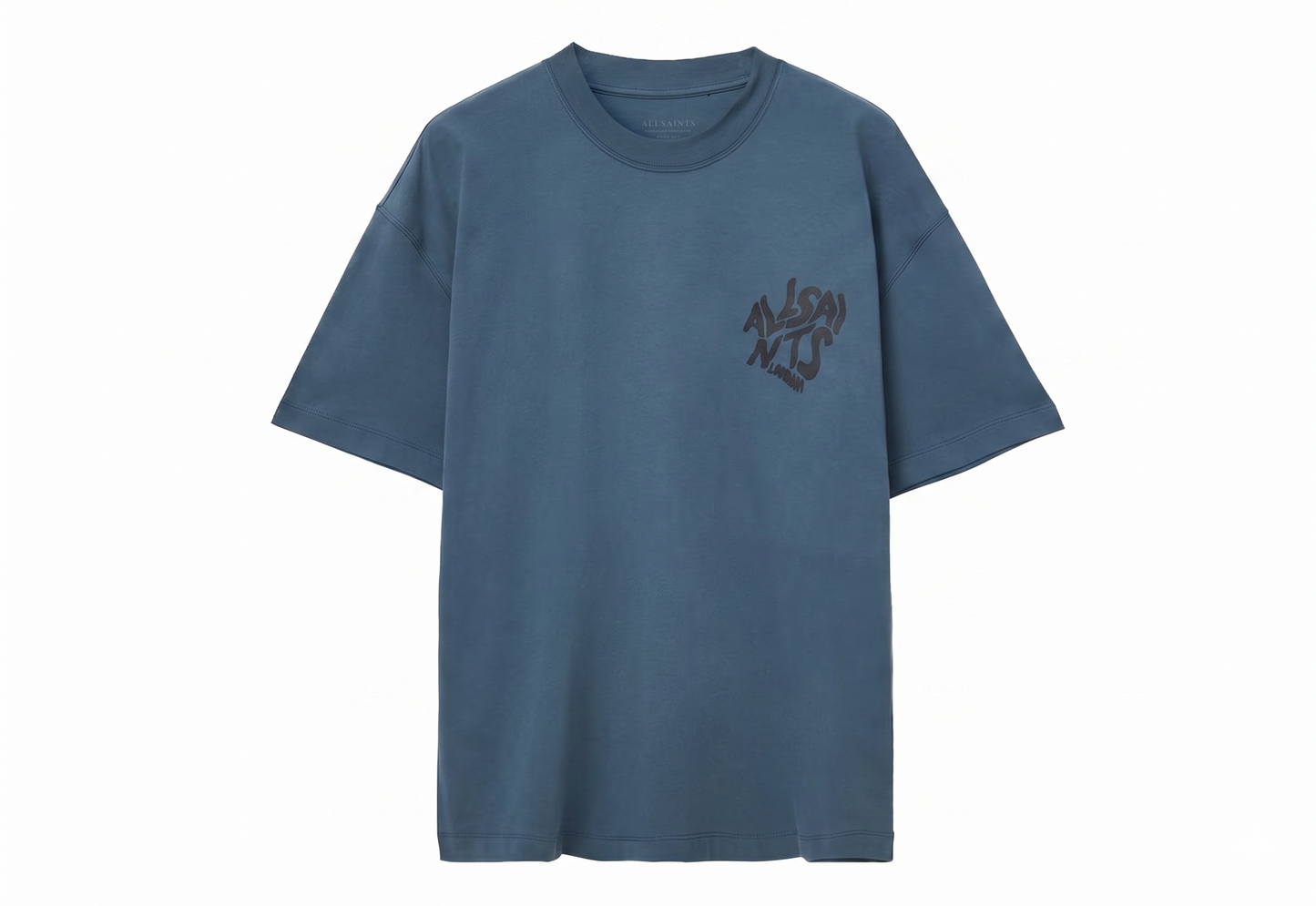 ALLSAINTS Orlando Logo Print Oversized T-Shirt