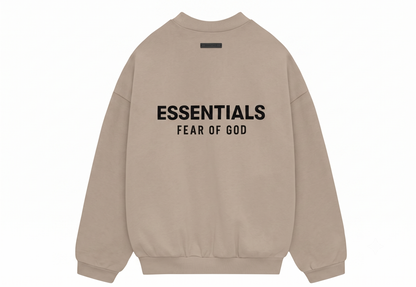 Fear of God Essentials Fleece Crewneck II 'Desert Sand'