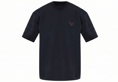 Allsaints Black Lover Heart Patch T-Shirt