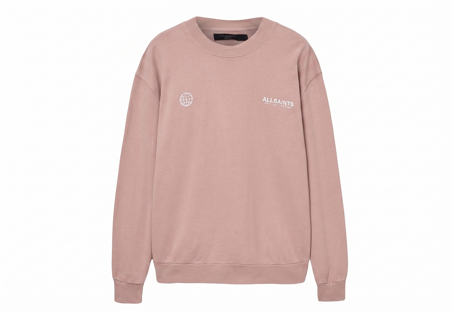 ALLSAINTS Organic Cotton Emblem Sweatshirt
