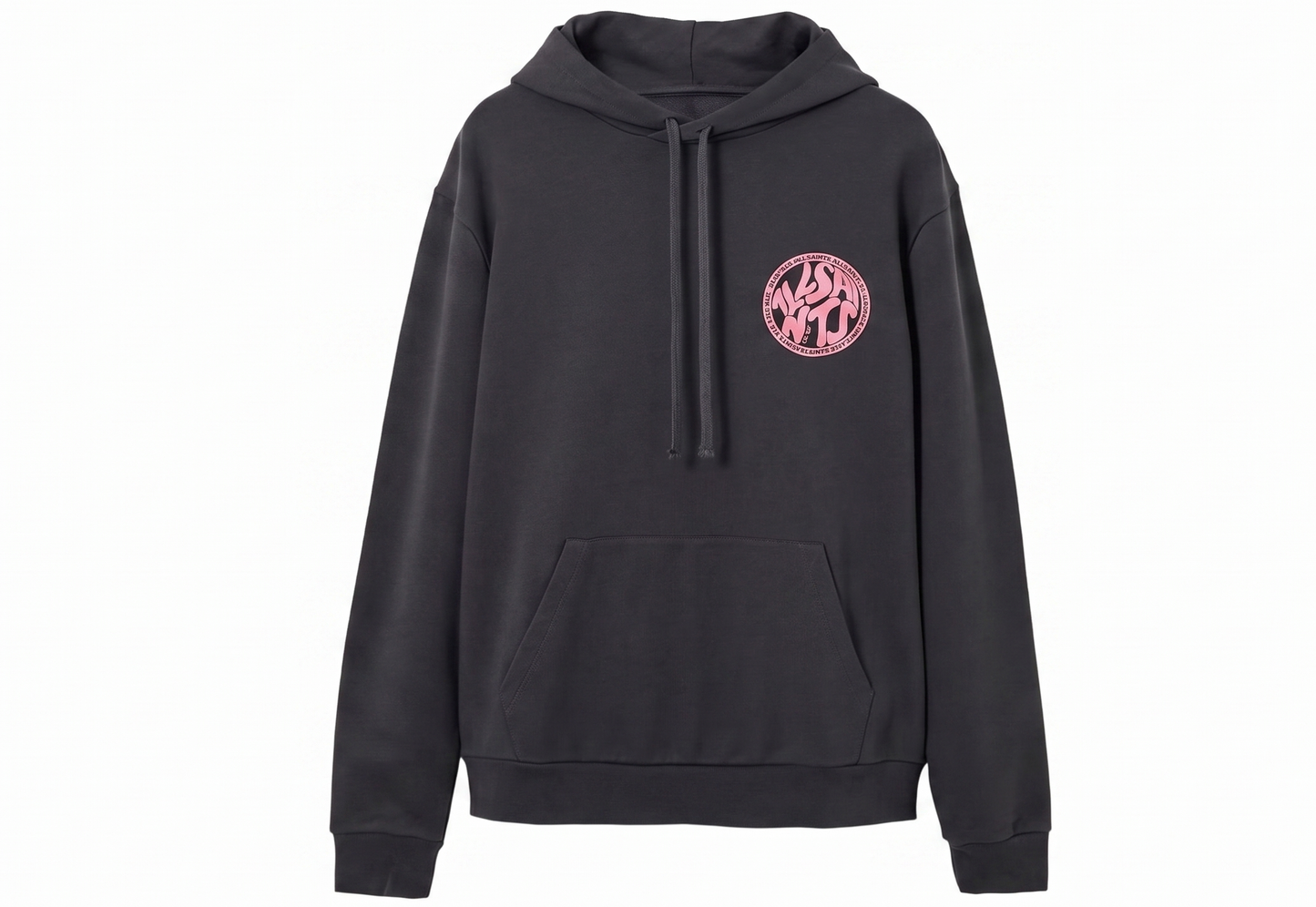 ALLSAINTS Distortion Graphic Hoodie
