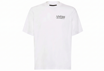 Amiri T-Shirts White BONES STACKED TEE