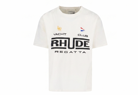 Rhude White 'Regatta' T-shirt