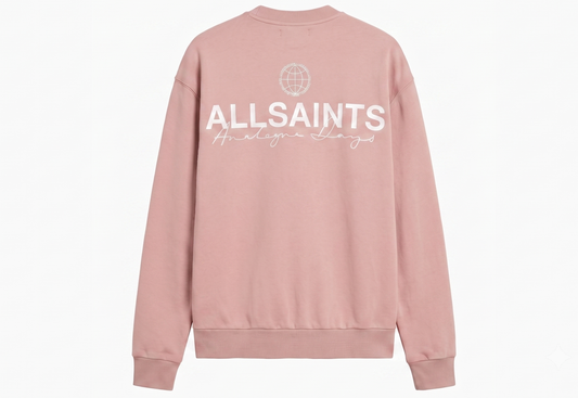 ALLSAINTS Organic Cotton Emblem Sweatshirt