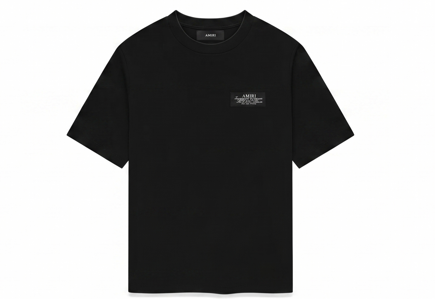AMIRI T-Shirt Black Spirit Tee