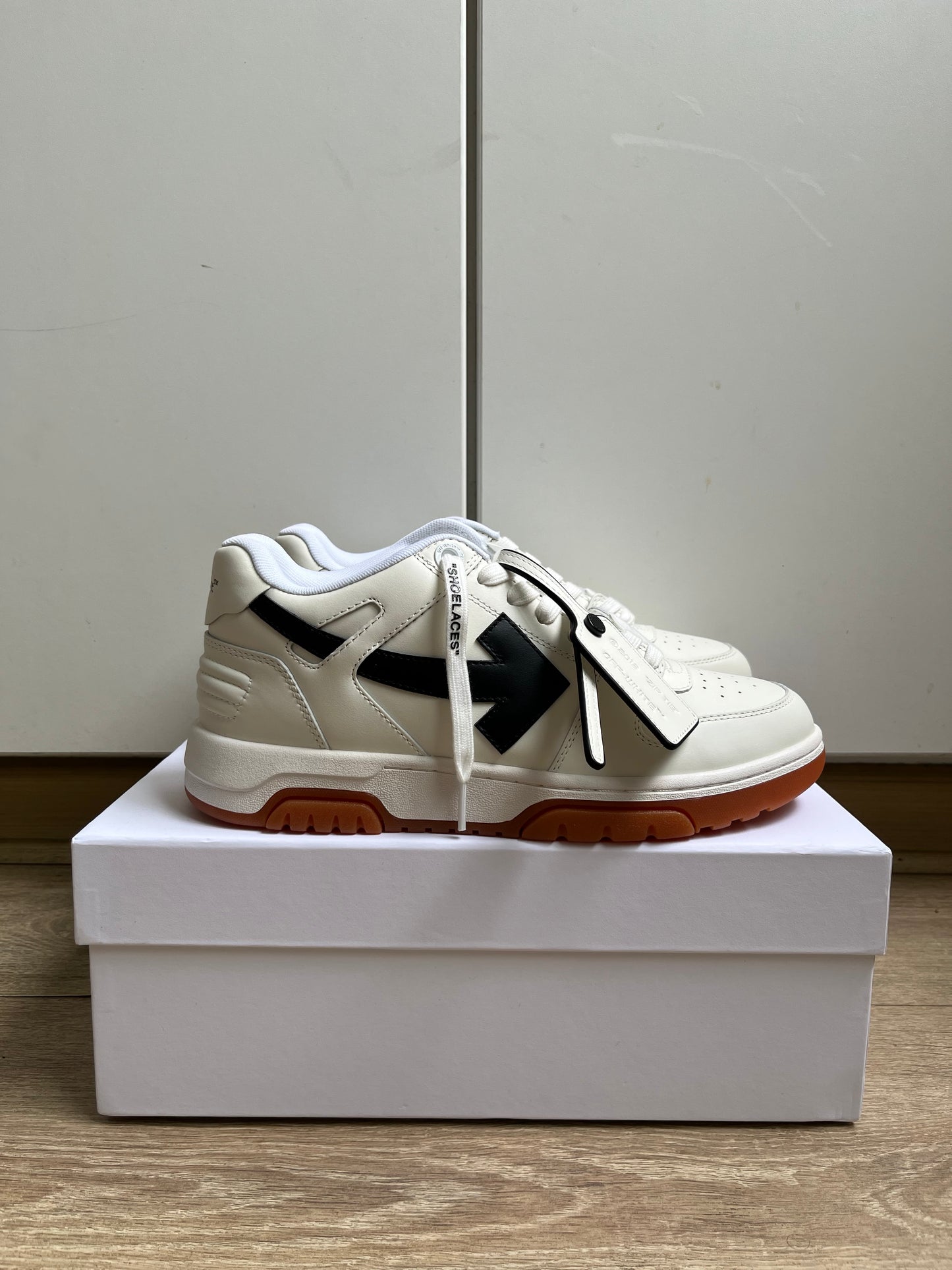 Off-White Out Of Office Calf Leather - White Black Gum