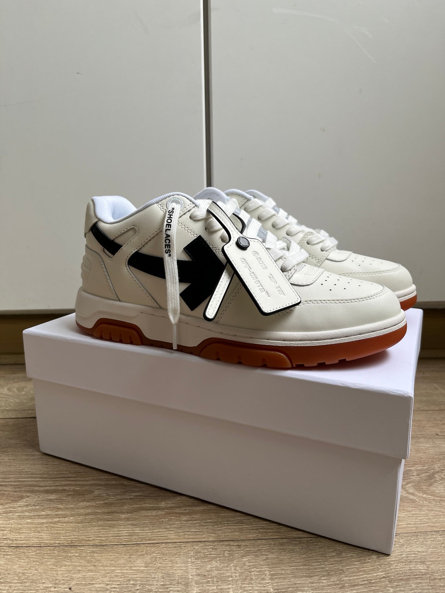 Off-White Out Of Office Calf Leather - White Black Gum