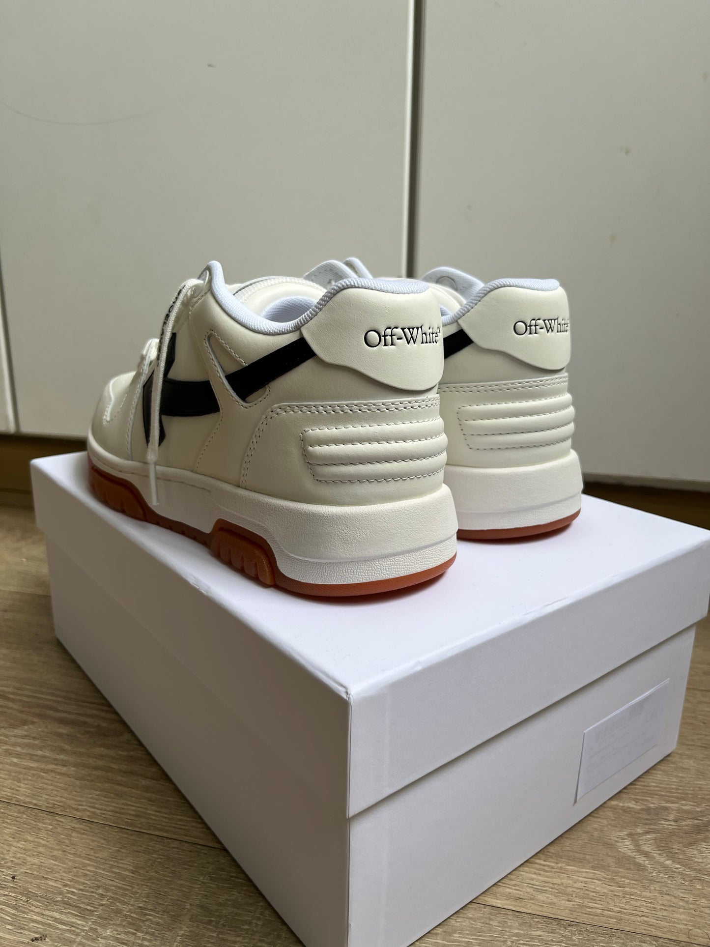 Off-White Out Of Office Calf Leather - White Black Gum