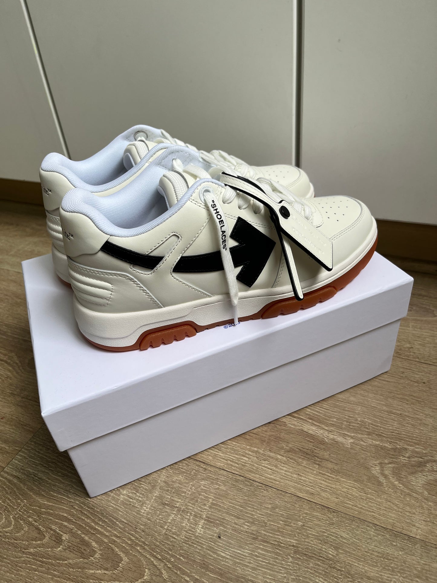 Off-White Out Of Office Calf Leather - White Black Gum