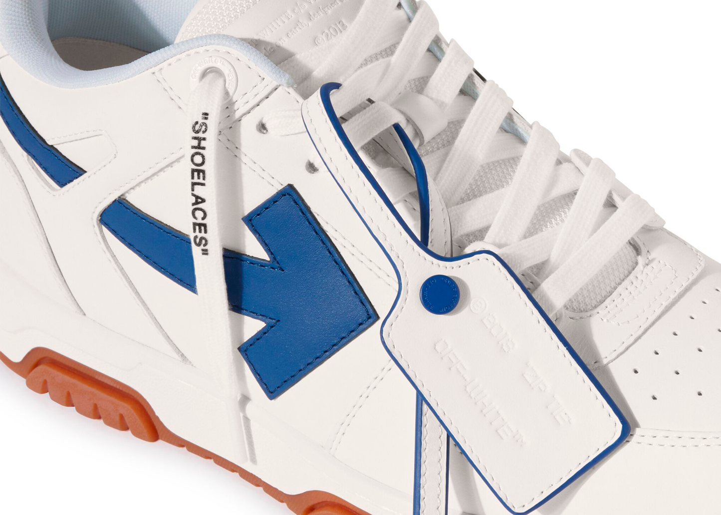 Off-White Out Of Office Leather "White Gum Blue"