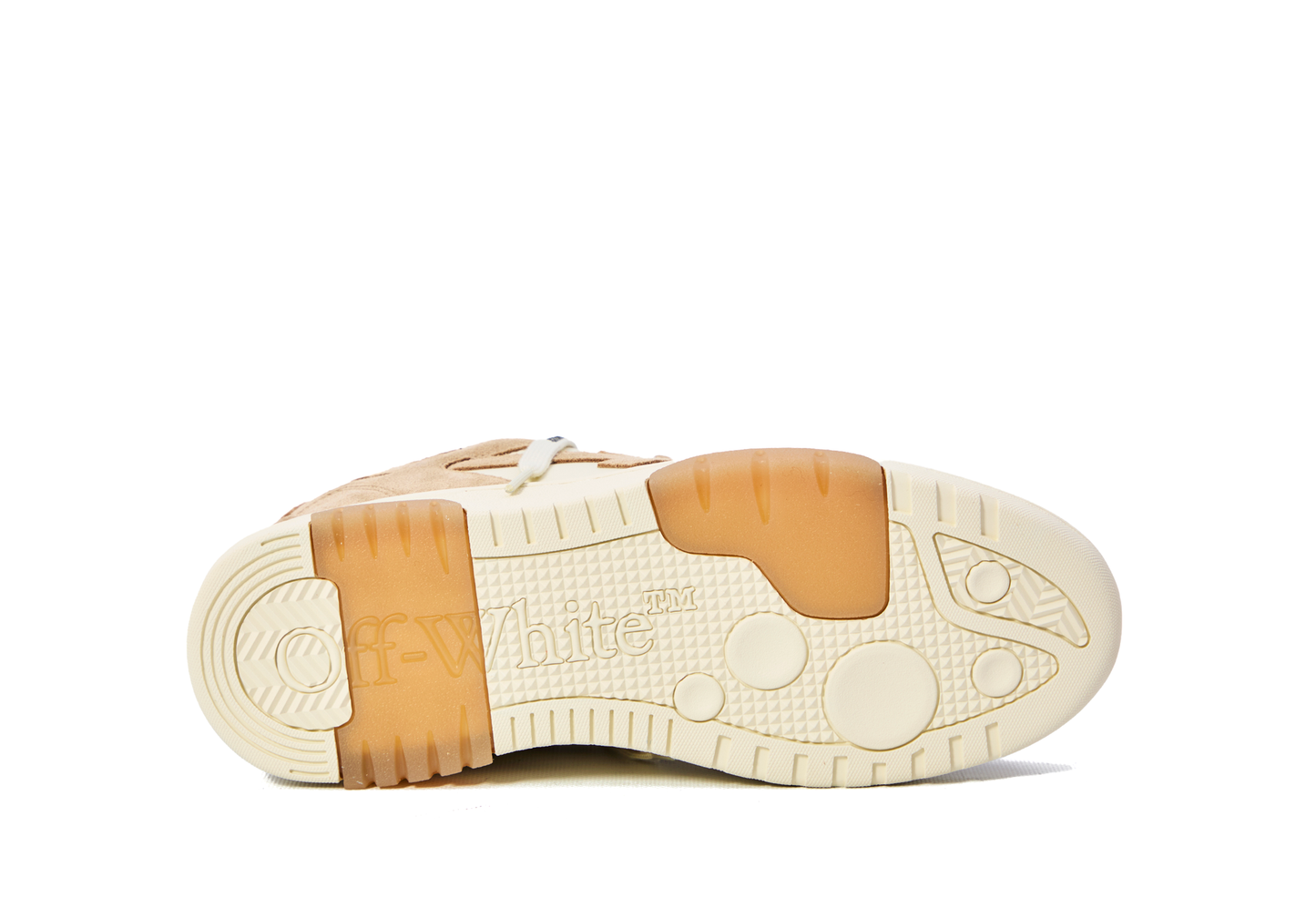 OFF-White OOO Suede Beige/Blanco