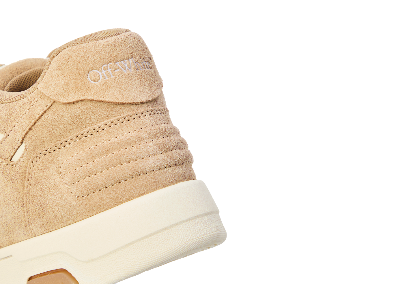 OFF-White OOO Suede Beige/Blanco