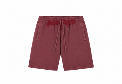 Palm Angels Spray Waist Logo Sweatshorts