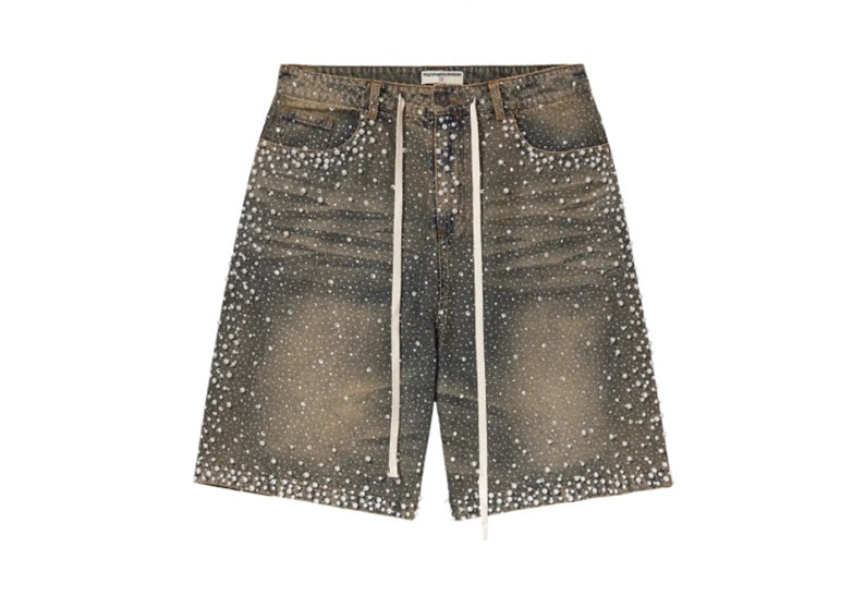 Vale Forever Rainstorm Jorts 'Mid Wash'