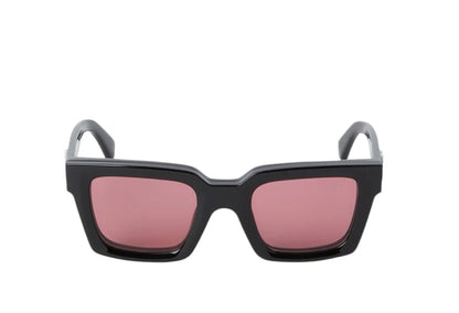 Off-White Clip On Sunglasses in Red