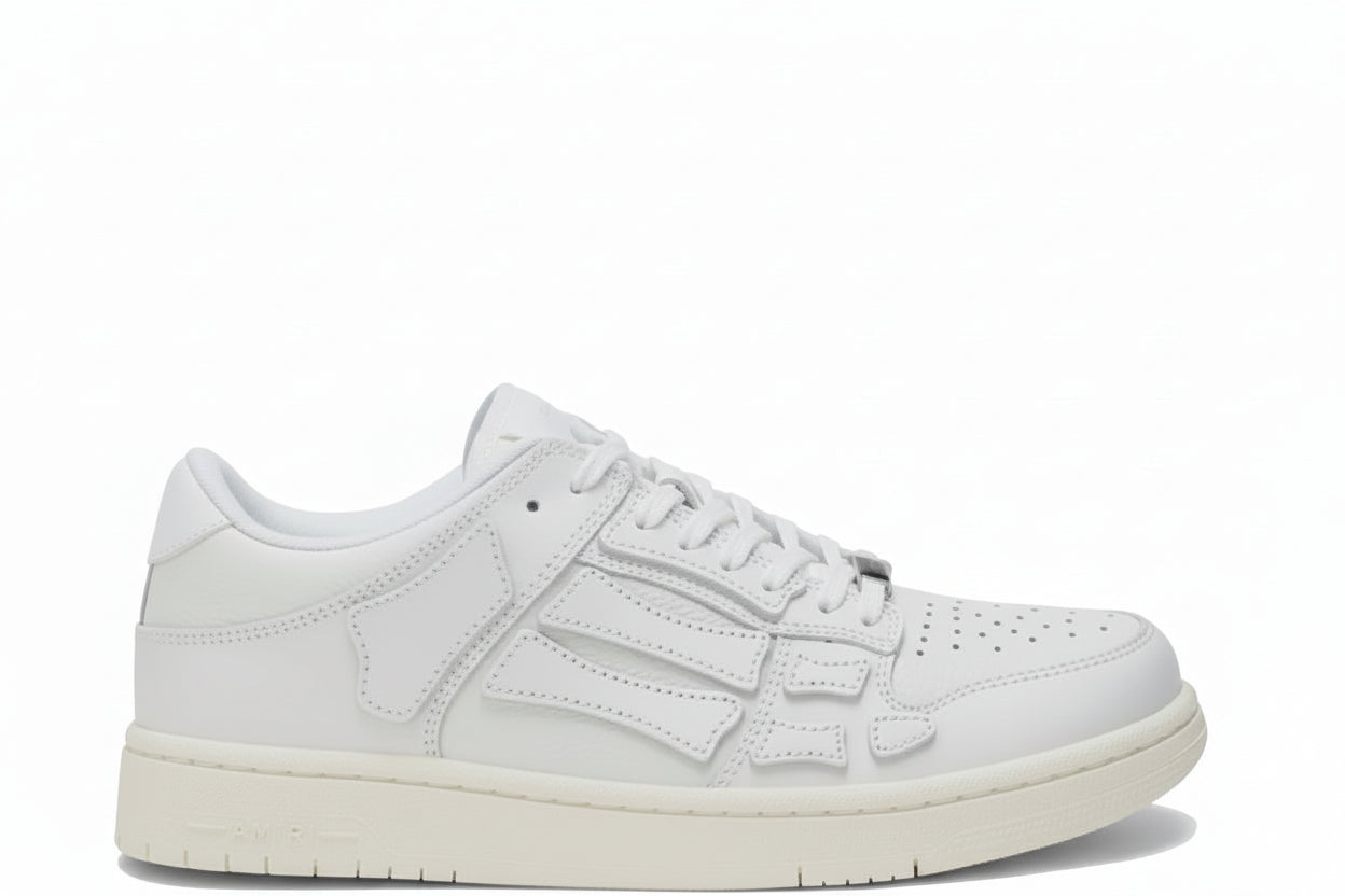 AMIRI Skel Low Triple White