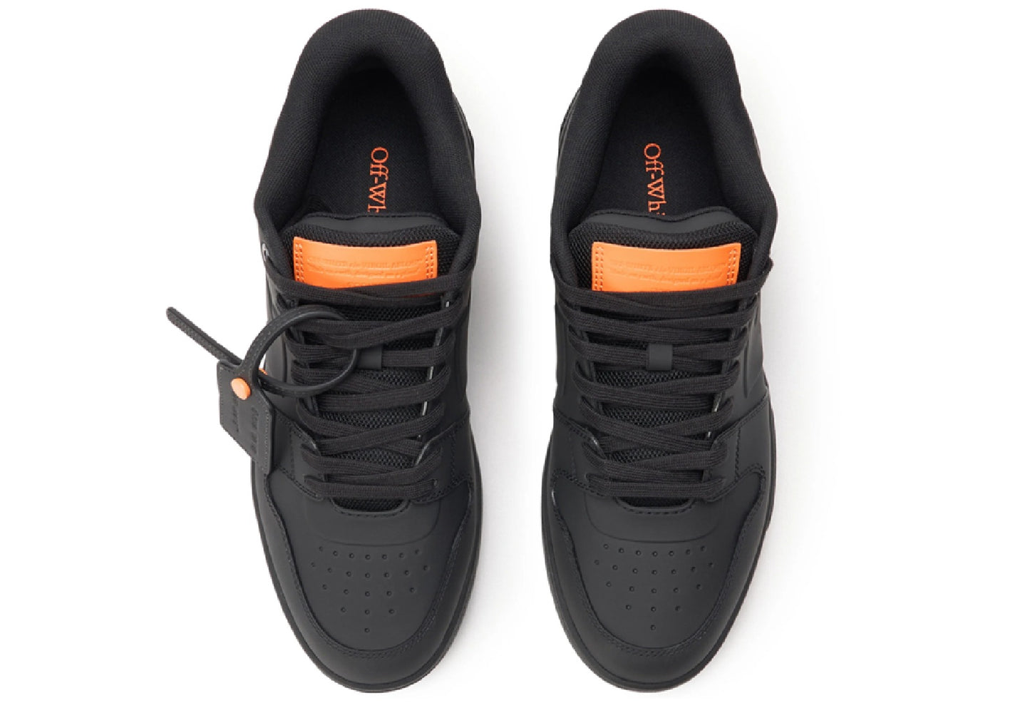 OFF-White OOO Low Tops Black Orange