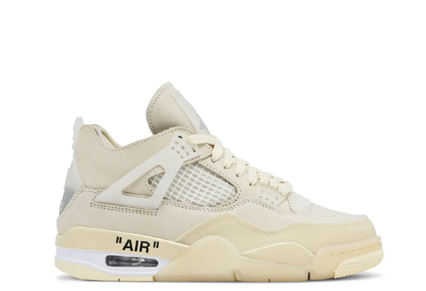 Off-White x Wmns Air Jordan 4 Retro SP 'Sail'