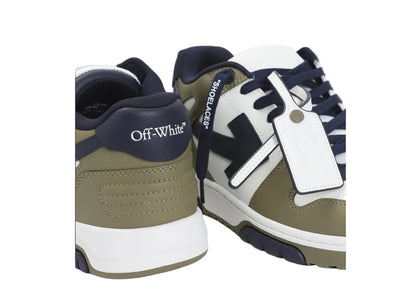 OFF-WHITE Out Of Office Olive/White Arrow Black