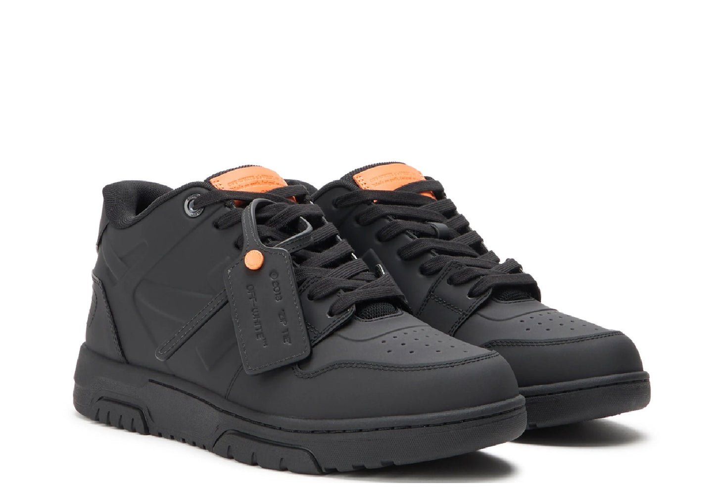 OFF-White OOO Low Tops Black Orange