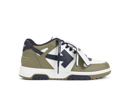 OFF-WHITE Out Of Office Olive/White Arrow Black
